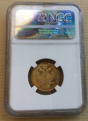 1830 A Austria Ducat Dukat Gold Coin 3.48 gram Franz II Vienna Wien NGC MS62