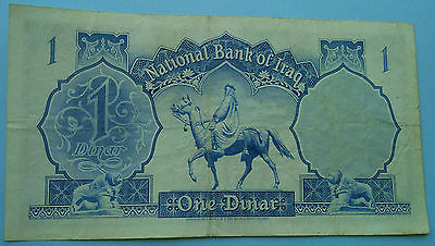 1947 Kingdom of Iraq 1 Dinar Banknote Pick #: 29 King Faisal II