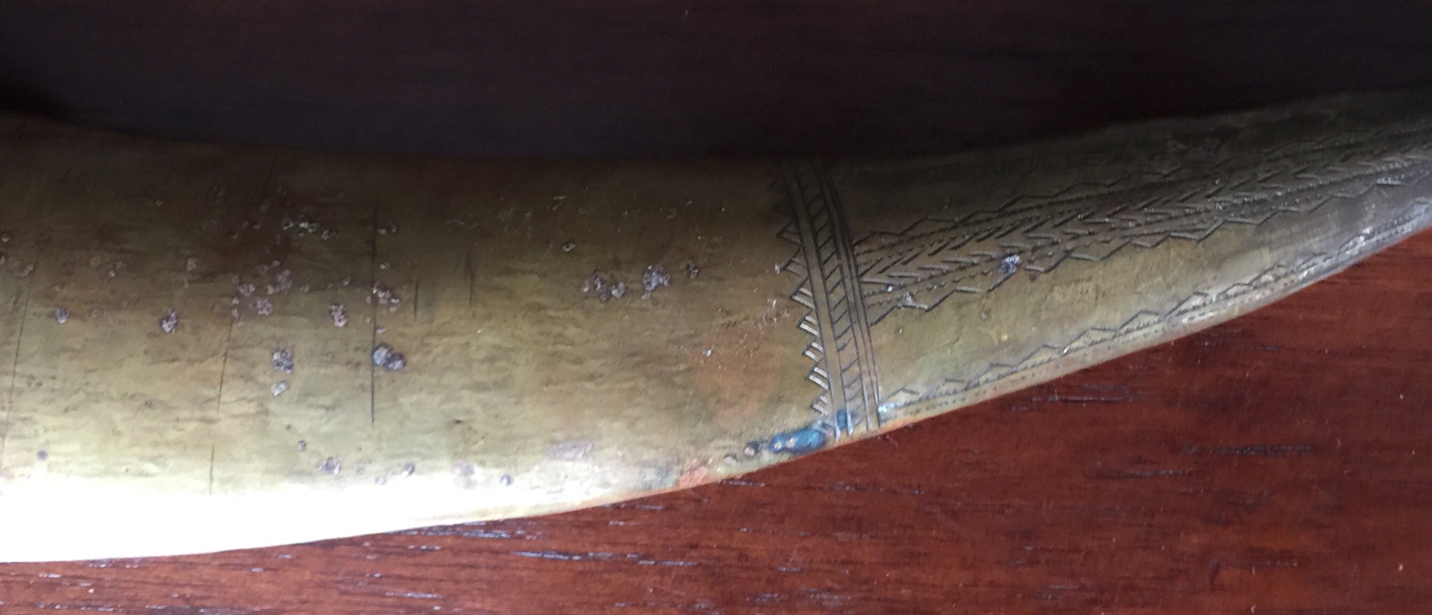Antique Arab Persian Sword Saber Dagger Jambiya Khanjar Bedwan Engraved Islamic