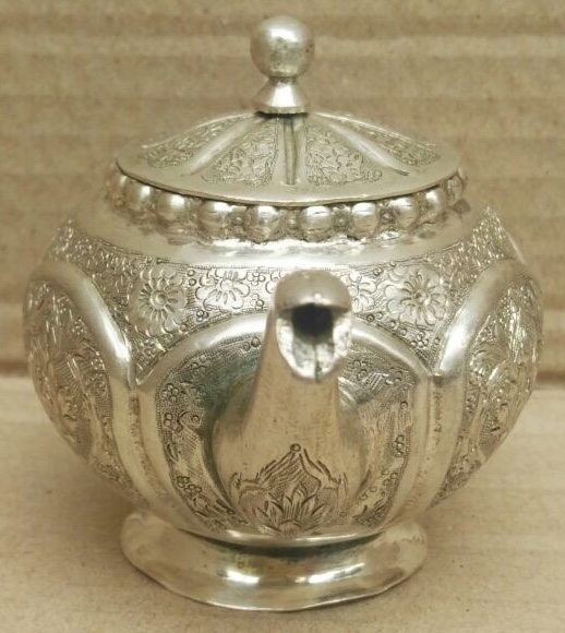 Original Iran Persia Islamic Arabic TeaPot Jug Pitcher Crafted Qajar Middle East ا