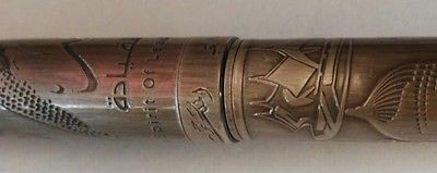 1988 Saudi Arabia King Fahd Fahad Hand Engraved Ball Point Pen Royal Gift