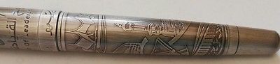 1988 Saudi Arabia King Fahd Fahad Hand Engraved Ball Point Pen Royal Gift