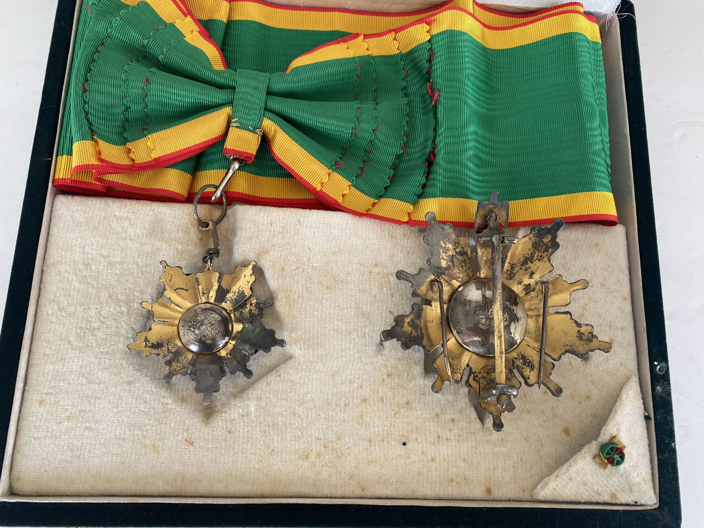 1953 Egypt Order of The Republic Grand Cross 1st Class Sash Badge Medal Nichan
