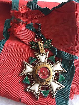 1936 Lebanon National Order of Cedar Grand Cross Sash Badge Medal Nichan 1 Class