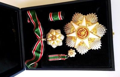 1976 Jordan Order of Military Merit Complete Set Medal Badge Wissam Istihqak