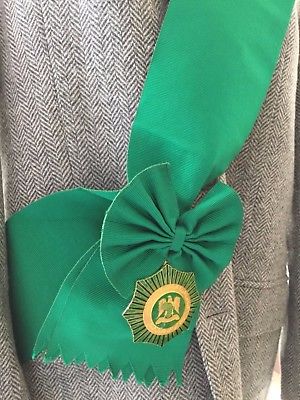 Libya Arab Jamahiriya Order Good African Citizenship Sash Badge Medal Qaddafi