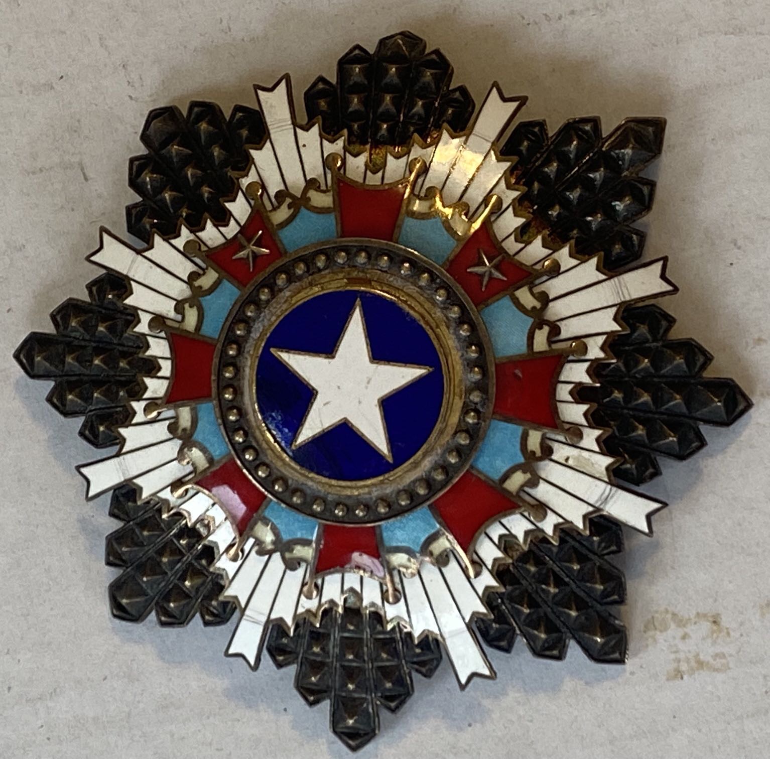 China Chinese Order of the Brilliant Star 2nd Class Breast Star Badge Medal