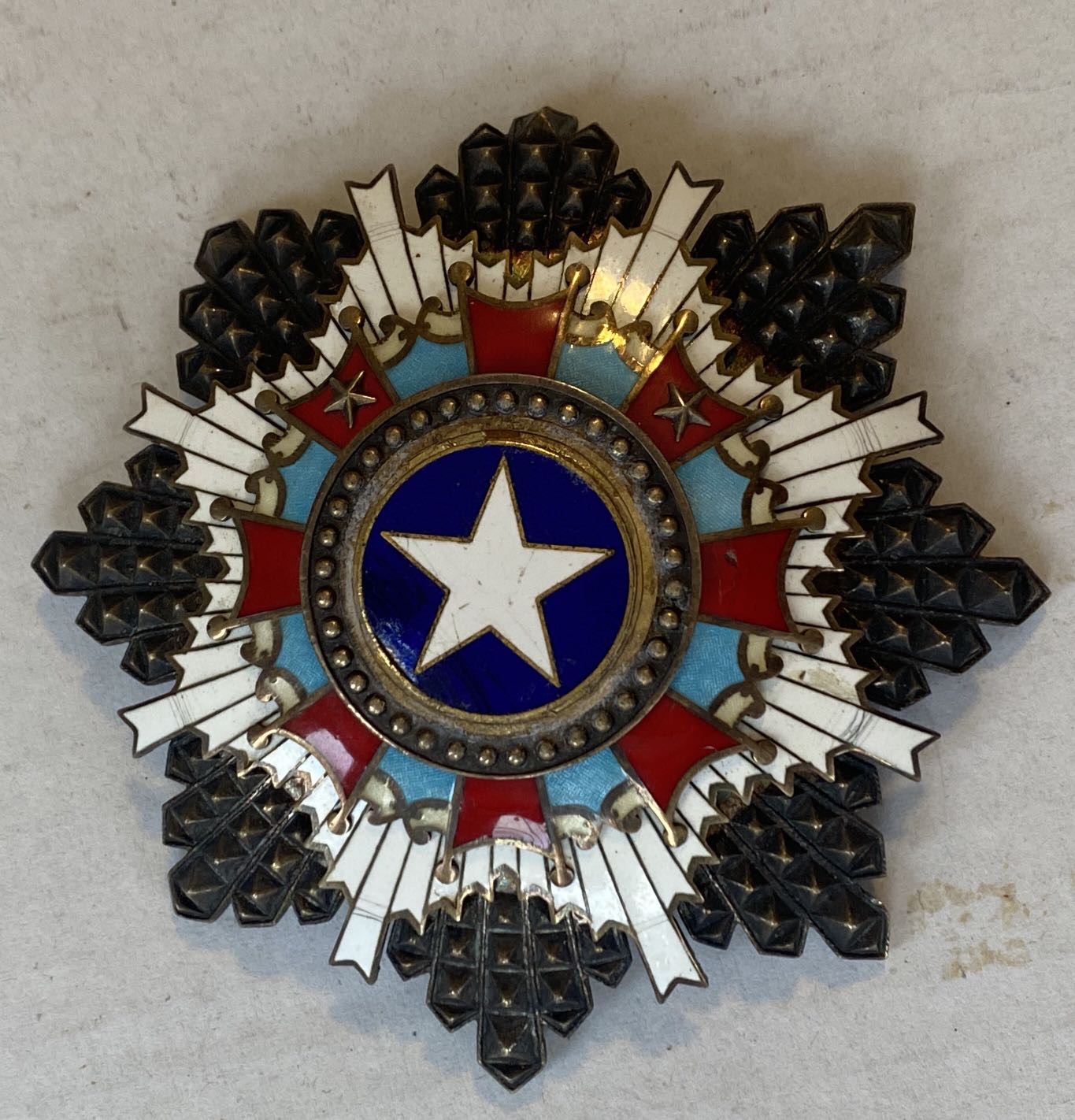 China Chinese Order of the Brilliant Star 2nd Class Breast Star Badge Medal