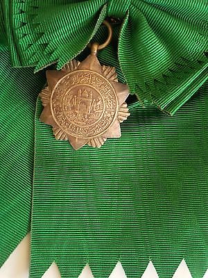 Afghanistan Order of Suppression of the Northern Insurrection Sash Badge Medal