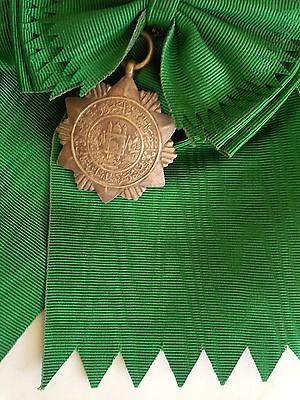 Afghanistan Order of Suppression of the Northern Insurrection Sash Badge Medal