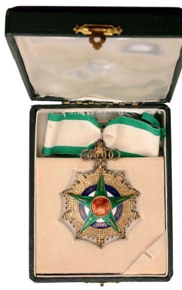 1952 Egypt Order of Sport 1st Class Neck Badge Medal Nichan وسام الرياضة Rare