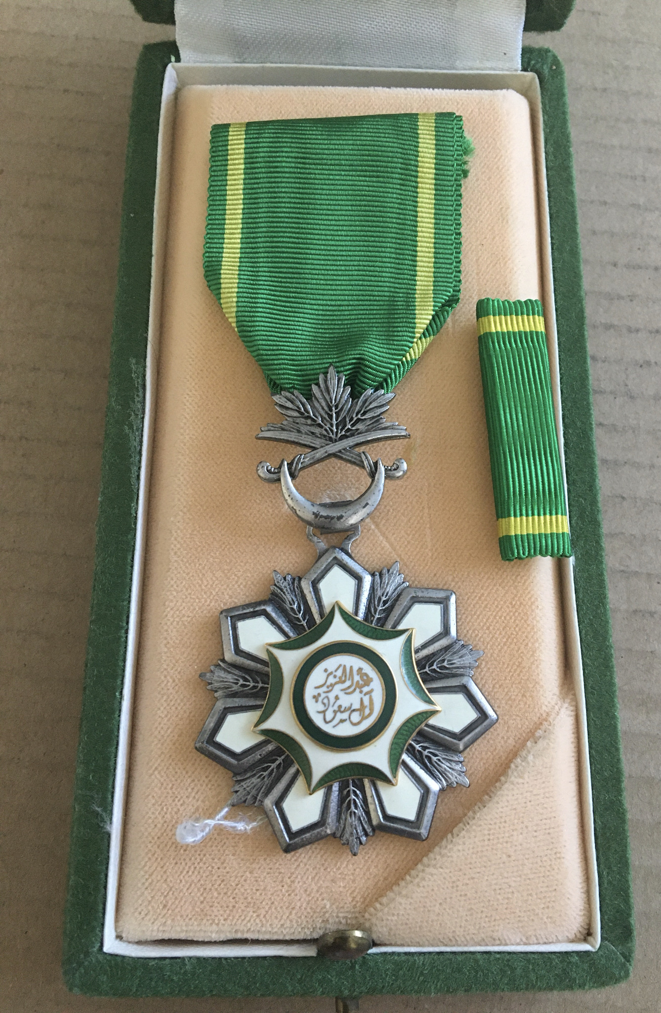 Saudi Arabia Order of King Abdullaziz for Merit 3rd Class Chest Badge Medal