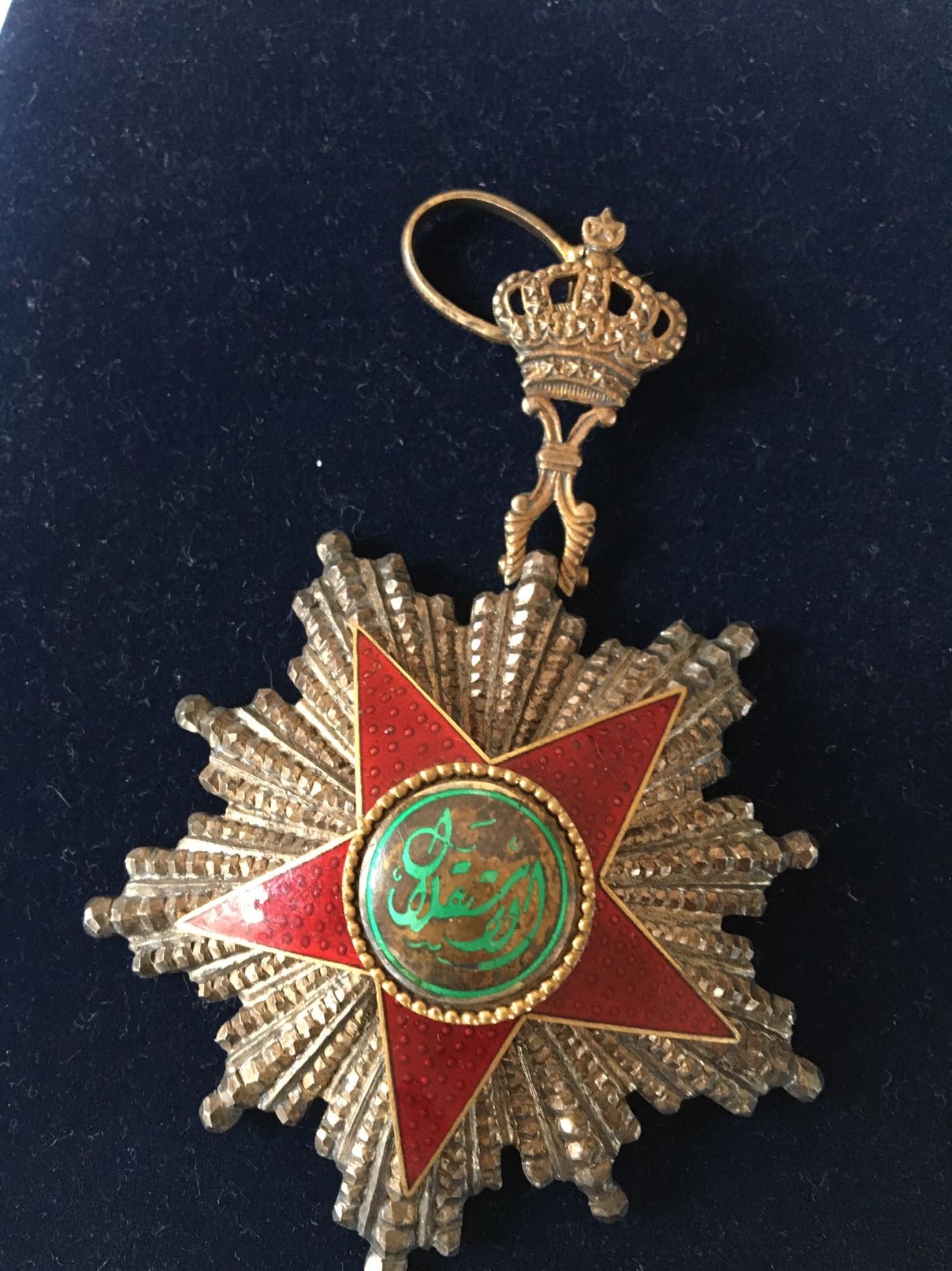 1953 Kingdom of Libya Military Order of Independence Grand Cross Set Badge Medal