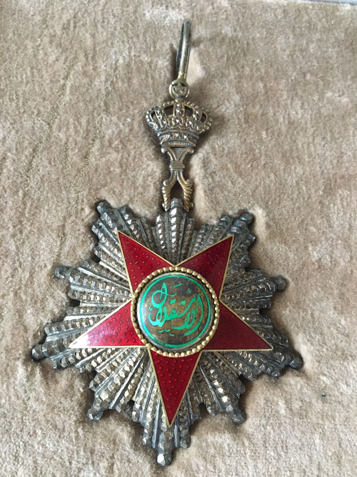 1953 Kingdom of Libya Military Order of Independence Grand Cross Set Badge Medal