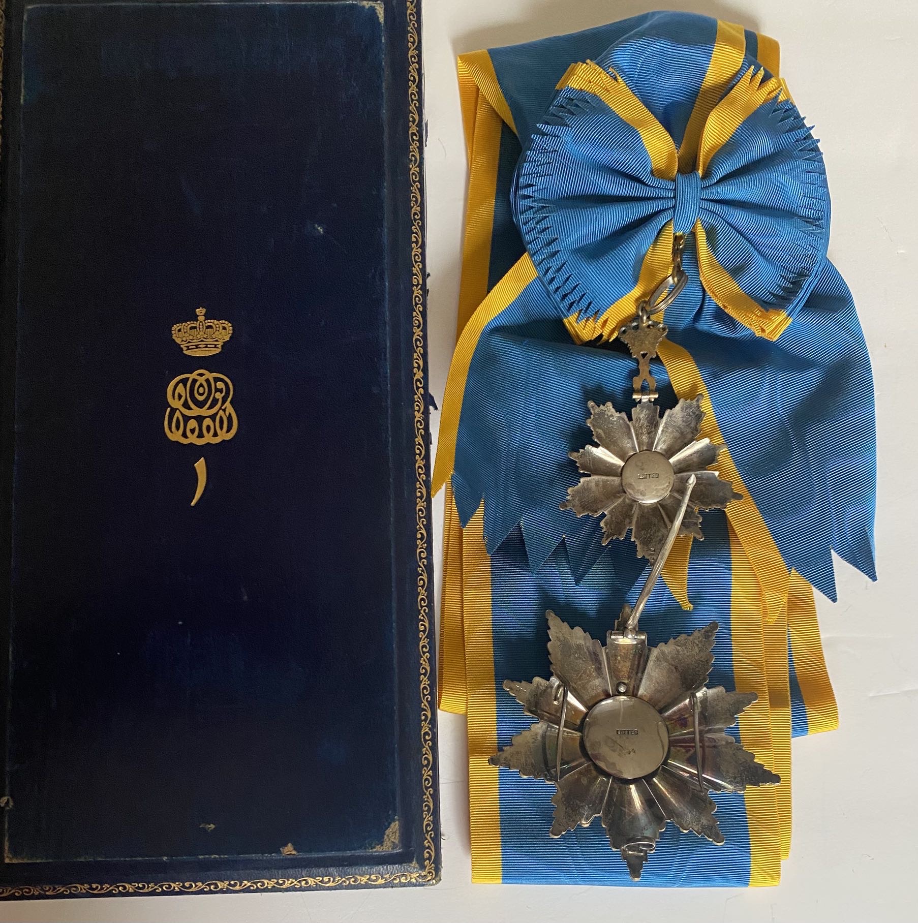 Kingdom of Egypt Order of the Nile Grand Cross Sash (1st Class) Badge Medal Nichan
