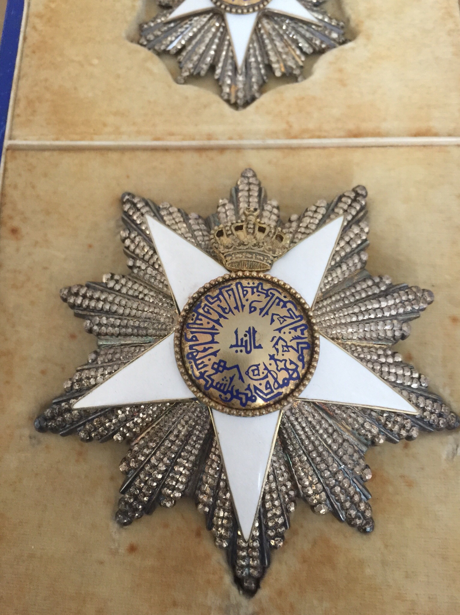 Kingdom of Egypt Sudan Order Nile Grand Cross Sash Badge Breast Star King Fuad I المملكة المصرية وسام النيل درجة اولى الملك فواد الاول