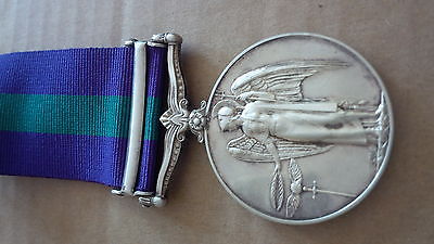 1945 – 48 Palestine Claps British GSM General Service Medal TJFF. Transjordan