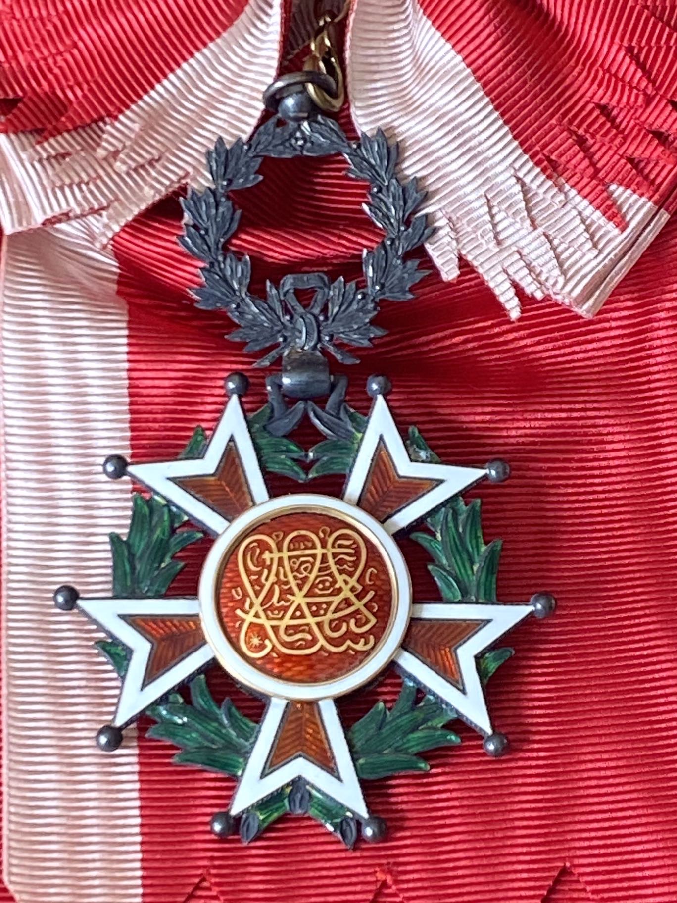 Zanzibar Order of the Brilliant Star Garnd Cross Sash Badge Medal Sultan Hamad