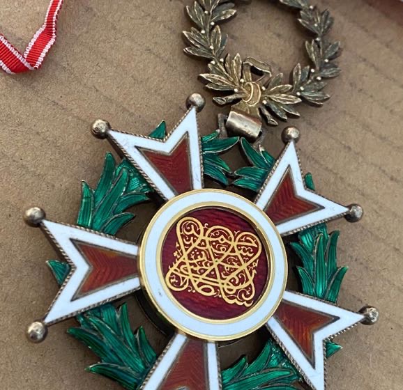 Sultanate of Zanzibar Order of the Brilliant Star Commander Neck Badge (Oman)