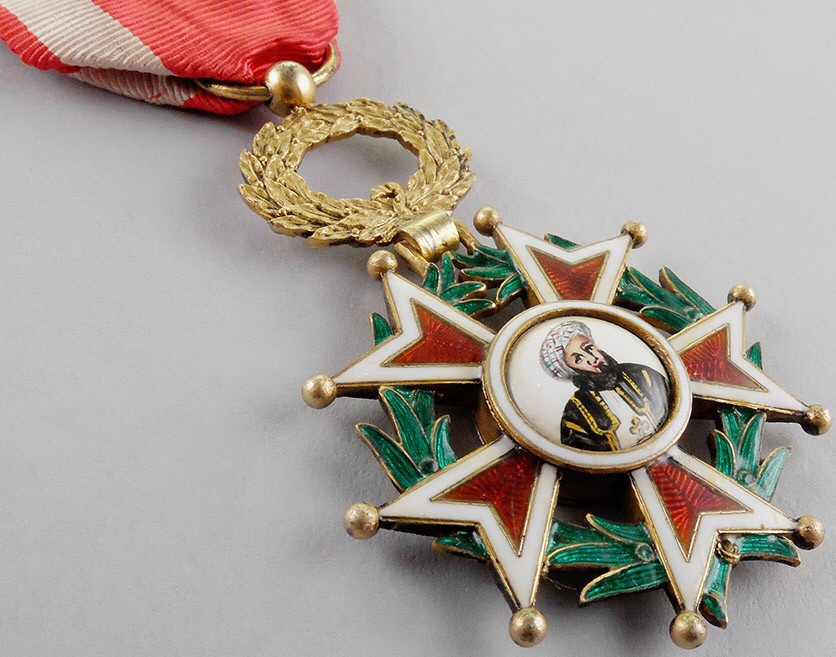 1892 Order of Brilliant Star Knight Badge Medal Sultatan Hamad bin Thuwaini Rare