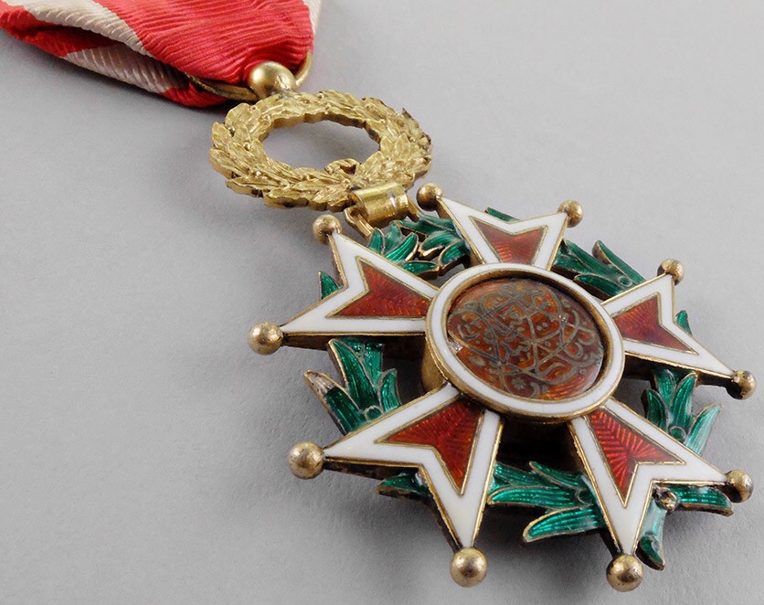 1892 Order of Brilliant Star Knight Badge Medal Sultatan Hamad bin Thuwaini Rare