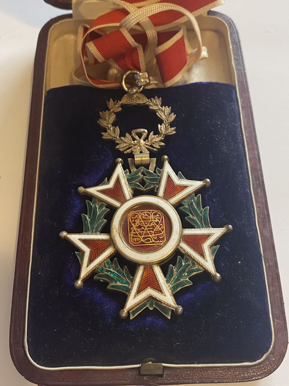 Sultanate Zanzibar Order of the Brilliant Star Neck Badge Medal Oman Al Busaidi