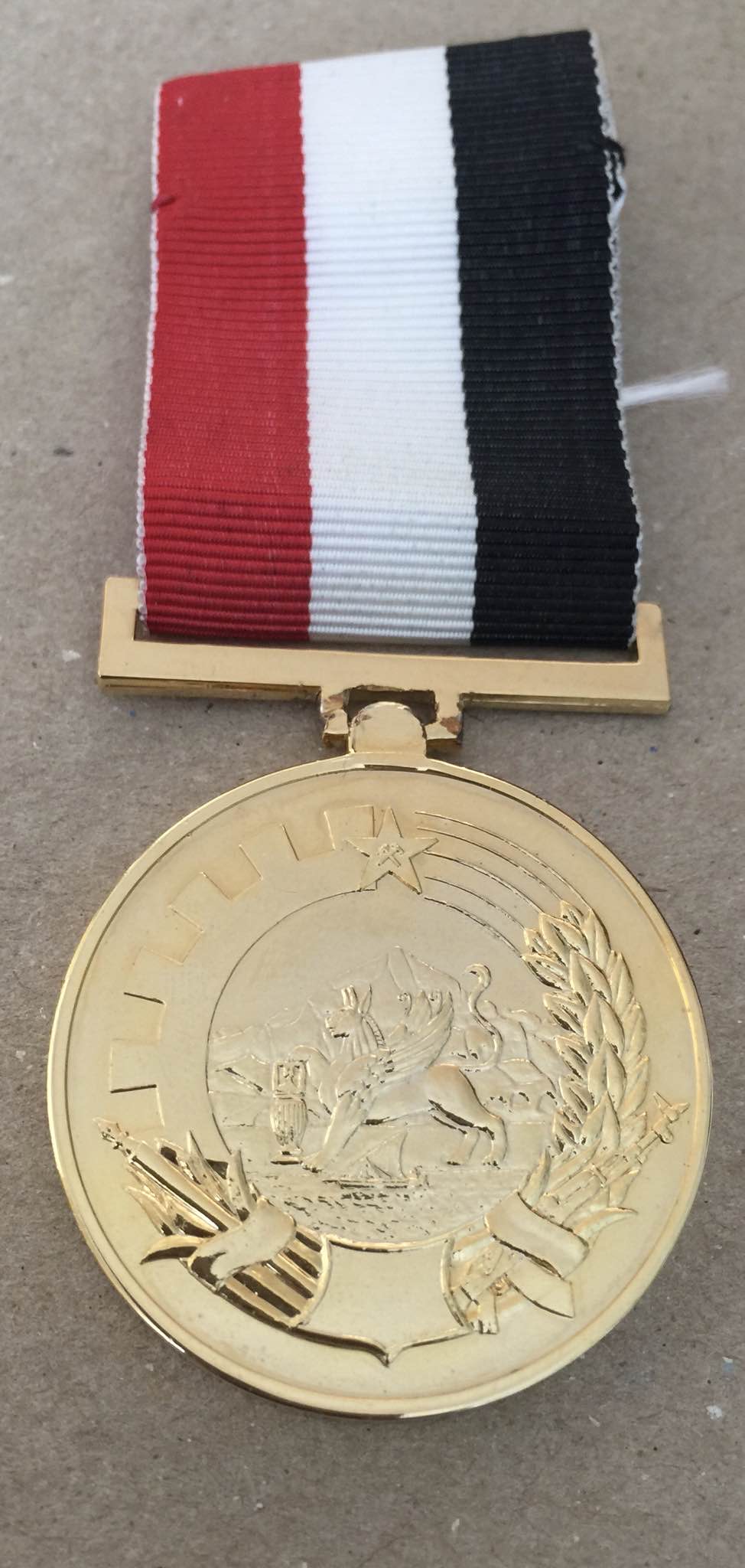 People's Democratic Republic of Yemen Order of Shabwa Badge Medal نيشان وسام شبوة جمهرية اليمن الشعبية الديمقراطية 