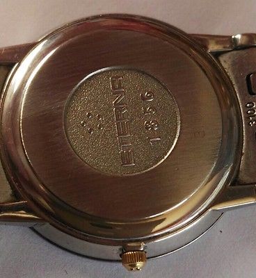 Eterna 1487 Men Watch Special Edition Bahrain Gift Khalifa bin Salman Al Khalifa