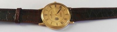 Universal Geneve Gilt Shadow Automatic Men Watch President Saddam Hussein Iraq