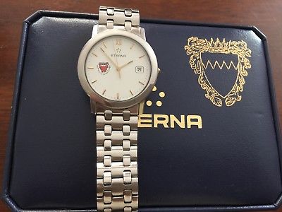 Eterna 1487 Men Watch Special Edition Bahrain Gift Khalifa bin Salman Al Khalifa