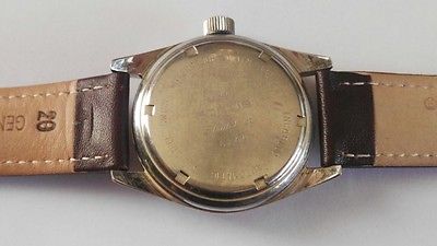 Vintage Fortis Stratoliner Automatic Watch President Ahmed Hassan Al Baker Iraq