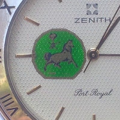 Zenith Port Royal Men Watch 22.3 Saudi Arabia Equestrian Club Award Gold S Steel