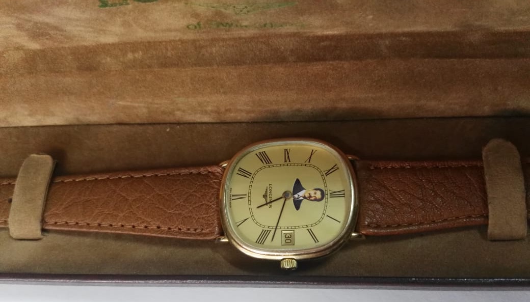 Longines Cal L994.1 Automatic Iraq Saddam Hussein Swiss Men s Watch Special Box