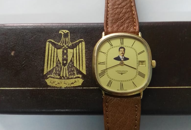 Longines Cal L994.1 Automatic Iraq Saddam Hussein Swiss Men s Watch Special Box