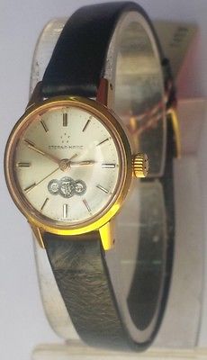 Vintage Eterna Matic Brevete Automatic 446 Women Watch Special Edition Arab Bank