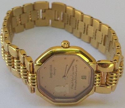 Favre Leuba Geneve Design Iraq Saddam Hussein Swiss Women's Watch Iran War