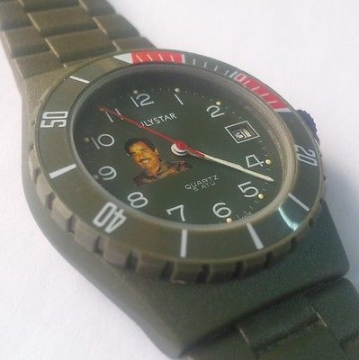 Vintage Ulystar Quartz Swiss Men’s Watch Gift Saddam Hussein Iraq Military