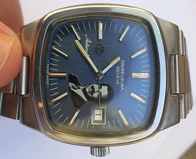 Vintage Favre Leuba Geneve Automatic Iraq Saddam Hussein Special Edition Watch