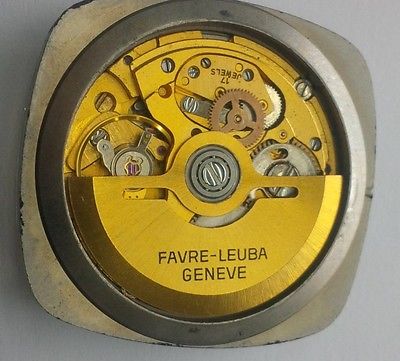 Vintage Favre Leuba Geneve Automatic Iraq Saddam Hussein Special Edition Watch