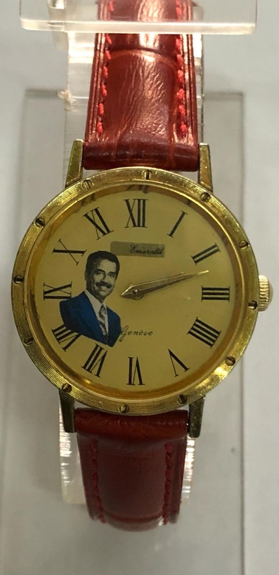 Emerald Manual Iraq Saddam Hussein Swiss Women's Watch Iran War Special Edition