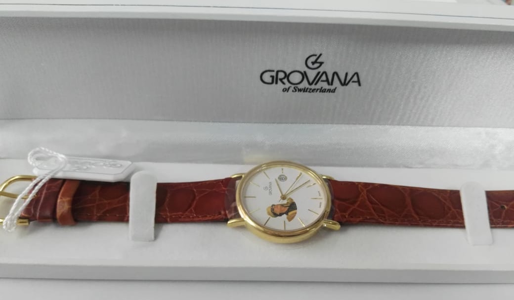 Grovana Quartz 1218 Libya Qaddafi Special Edition Men’s Swiss Watch