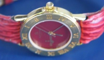 Saint Honore Ladies Gold Plated Watch Special Edition Oman Sultan Qaboos Royal