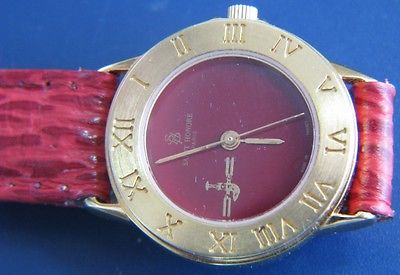 Saint Honore Ladies Gold Plated Watch Special Edition Oman Sultan Qaboos Royal