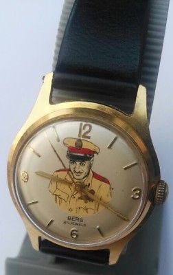 1960 Berg Manual Swiss Men Watch Egypt Pilot Air Force Gift Jamal Abdel Nasser