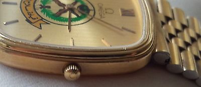 Omega Seamaster 1377 Watch Saudi Arabia Infantry Crops Military for Long Service