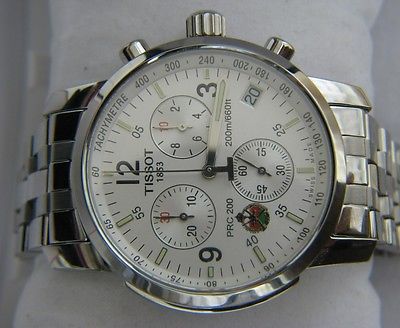 Tissot Chronograph PRC 200 Tachymetre Oman Gift by Sultan Qaboos Swiss Men Watch