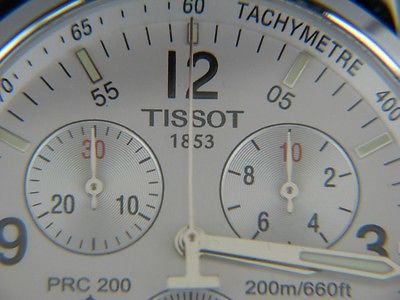 Tissot Chronograph PRC 200 Tachymetre Oman Gift by Sultan Qaboos Swiss Men Watch