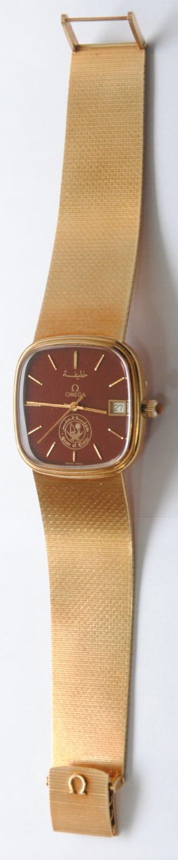 Vintage Omega Seamaster Automatic 1010 Gold Men Watch Qatar Gifted Emir Khalifa