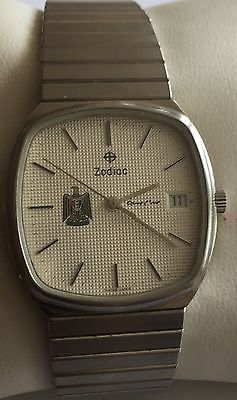 Vintage Zodiac Quartz 1252 592 Iraq Saddam Hussein Special Edition Watch