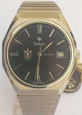 Vintage Zodiac Quartz MB 101 Iraq Saddam Hussein Special Edition Watch